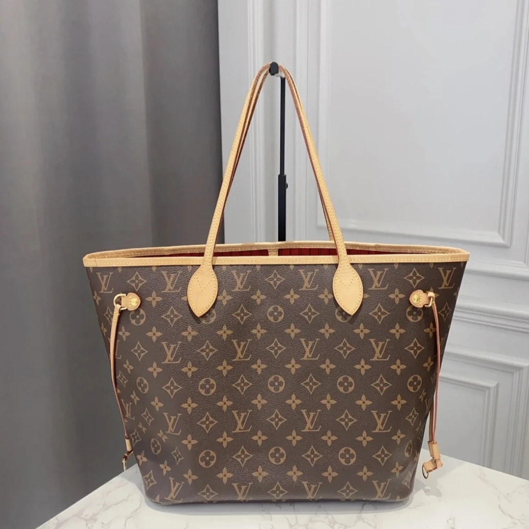99新 LouisVuitton/路易威登 LV never full中号红色内里/甄选
