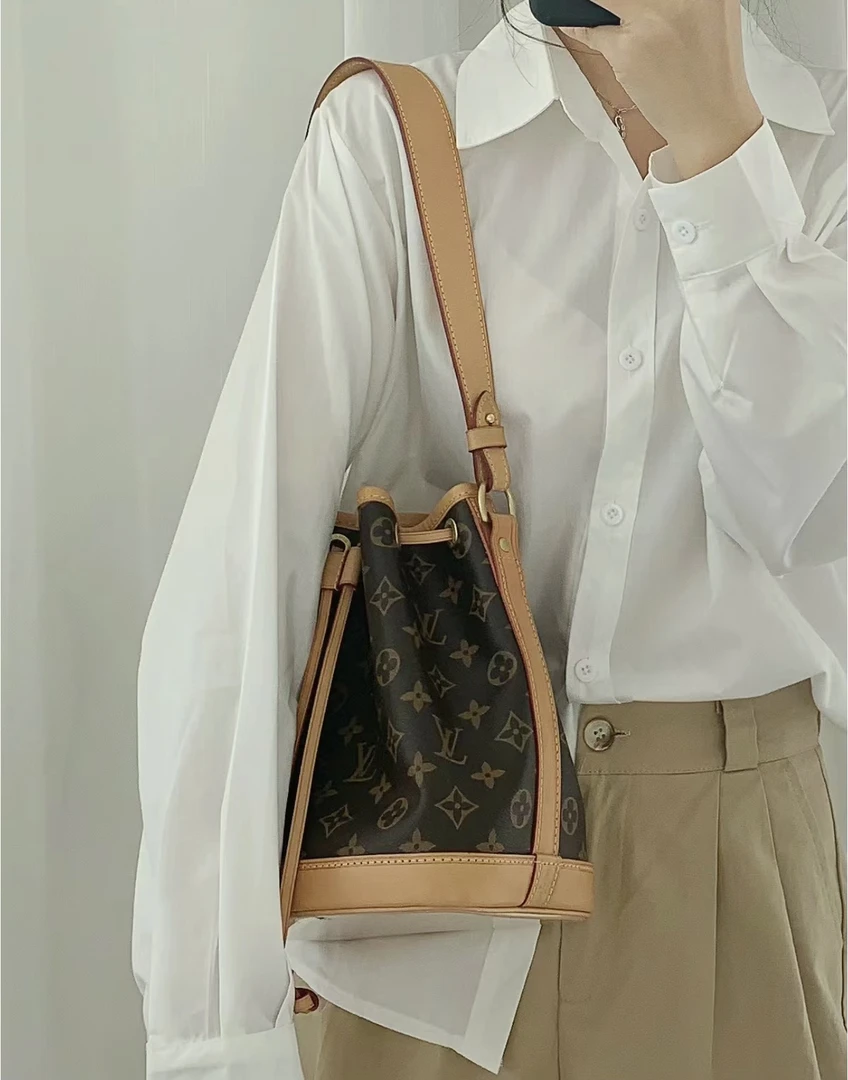 99新 LouisVuitton/路易威登 noe bb老花水桶/公价13728/甄选