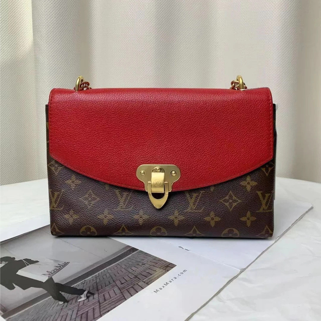 99新 LouisVuitton/路易威登 lv传奇信封红盖单肩包/优品