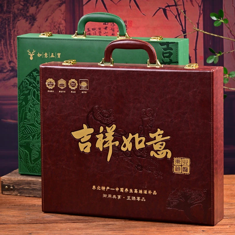 长白山人参礼盒装人参干参高档滋补送父母长辈领导节日礼品