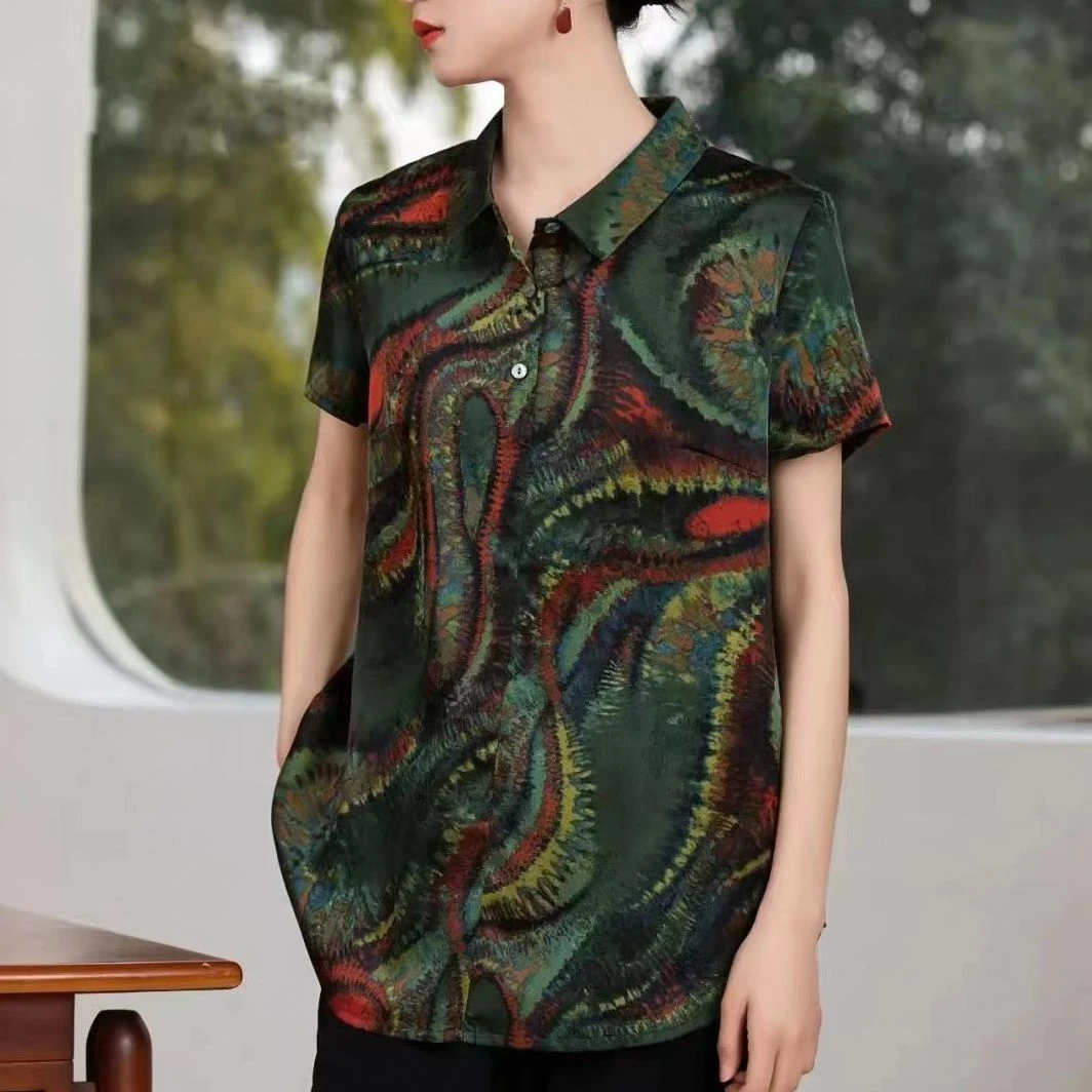 1-361-3新款舒适时尚印花小衫