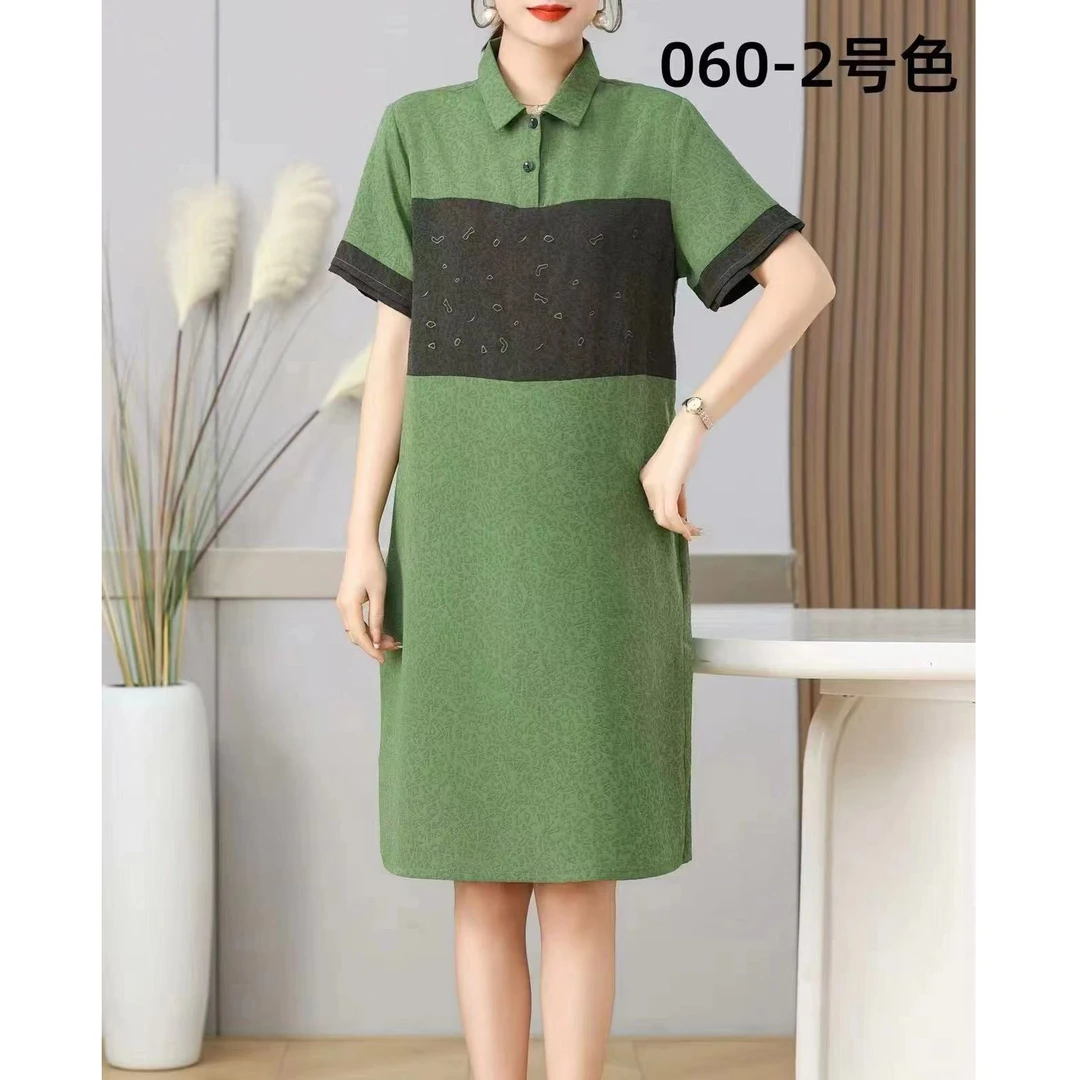 1-060-3新款舒适时尚休闲连衣裙