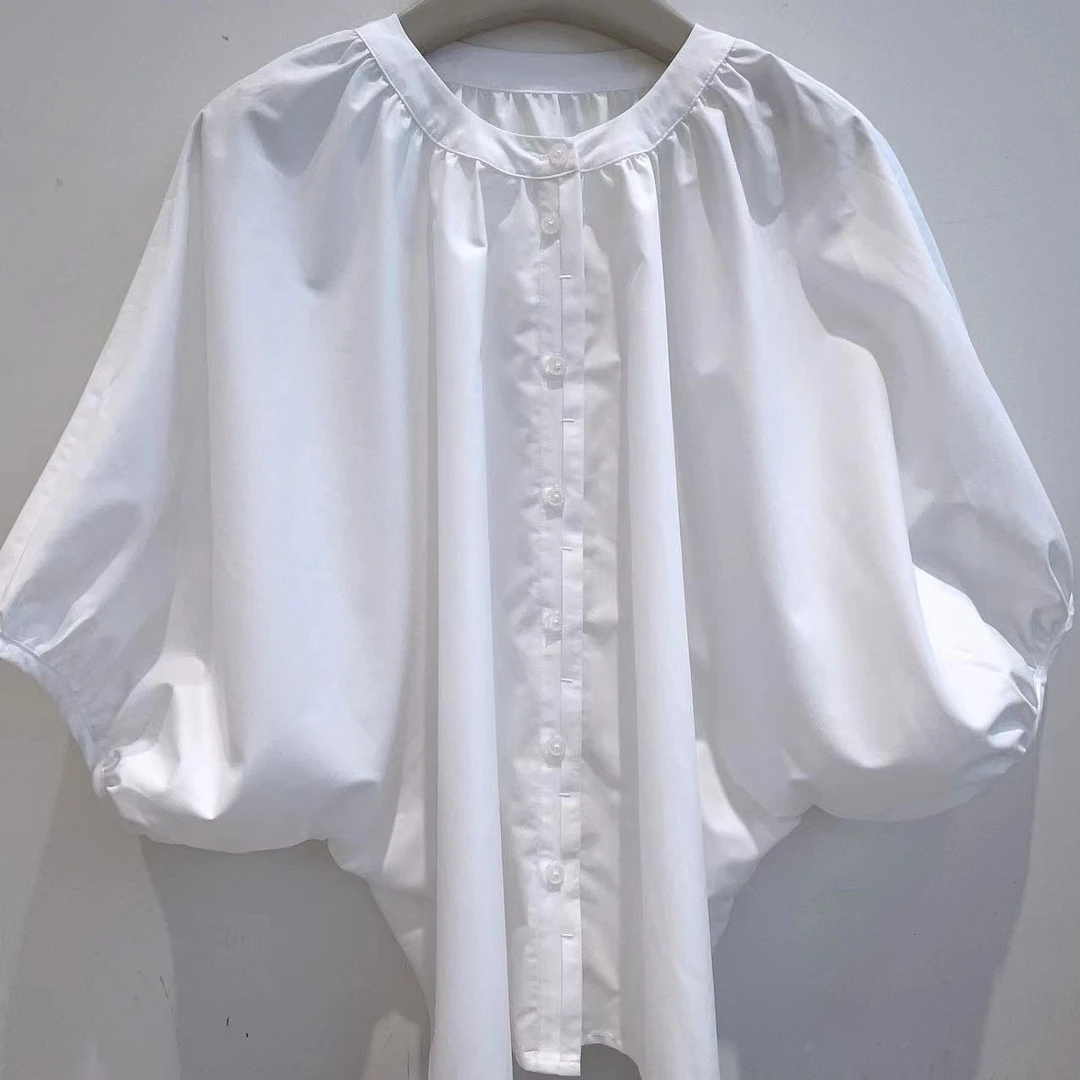 2024 年夏季百搭舒爽白衬衣打底白衬衫