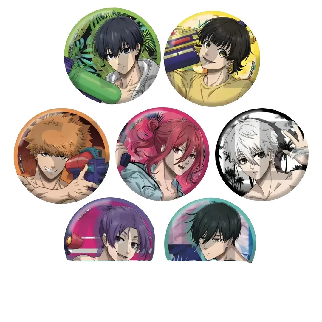【蓝色监狱】夏日玩水水枪系列吧唧 透卡 盲盒代拆