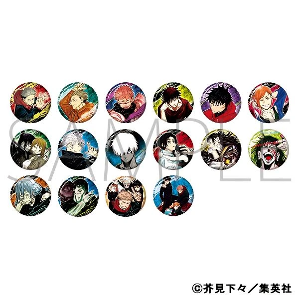 【咒术回战】咒回JS原画大吧唧二弹 盲盒代拆