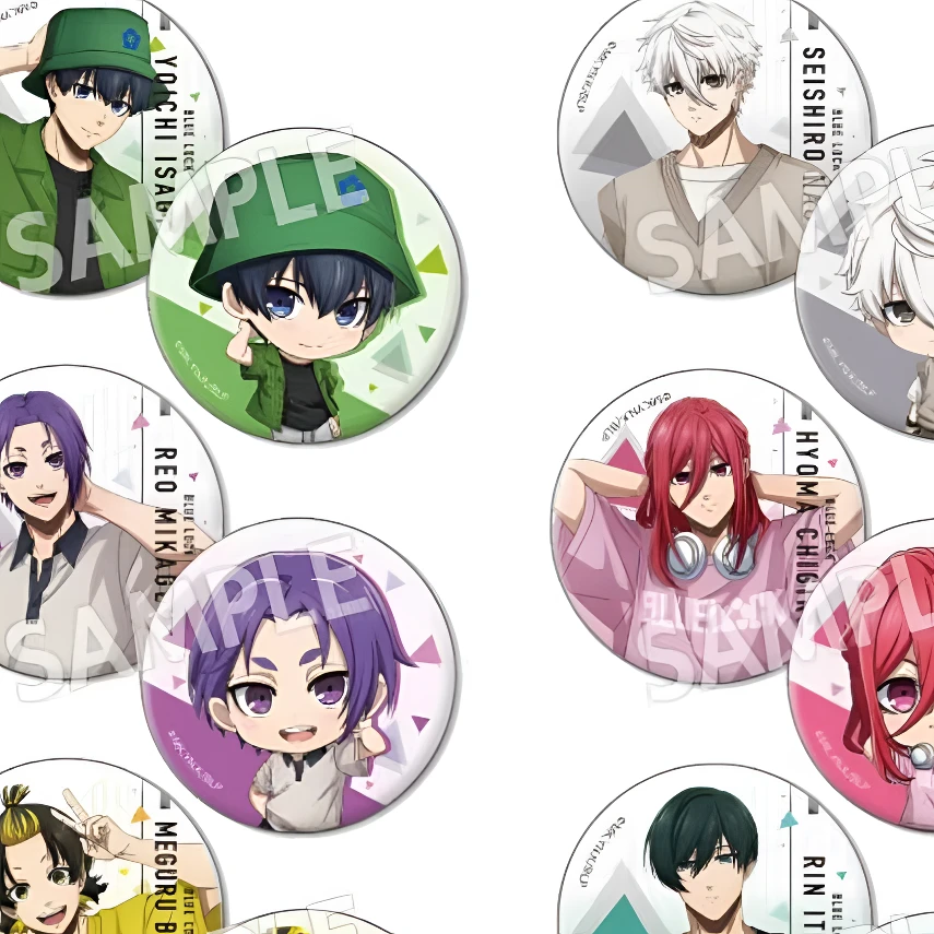 【蓝色监狱】大解剖展吧唧 正比&Q版  蓝锁吧唧盲盒代拆