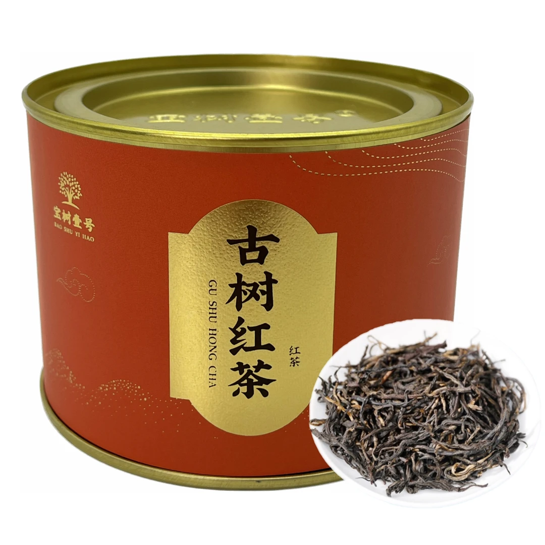 古树红茶 云南凤庆滇红特级 蜜香花香高山古树红茶茶叶罐装古树茶