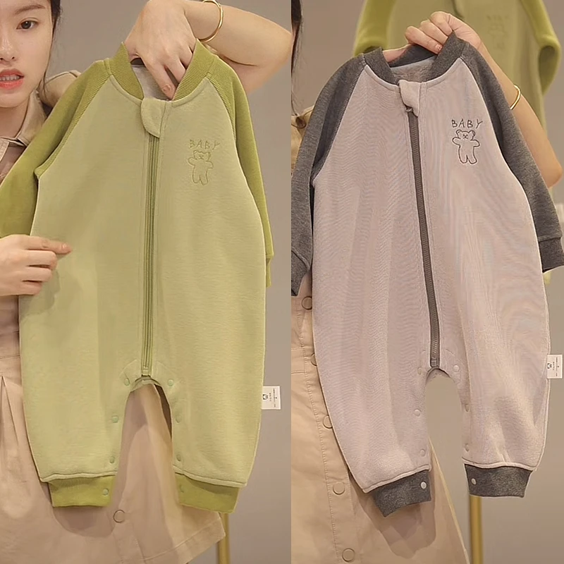 蓓莱乐0女婴儿1连体衣服2春秋装3外出4外5宝宝6女7满月8个月9