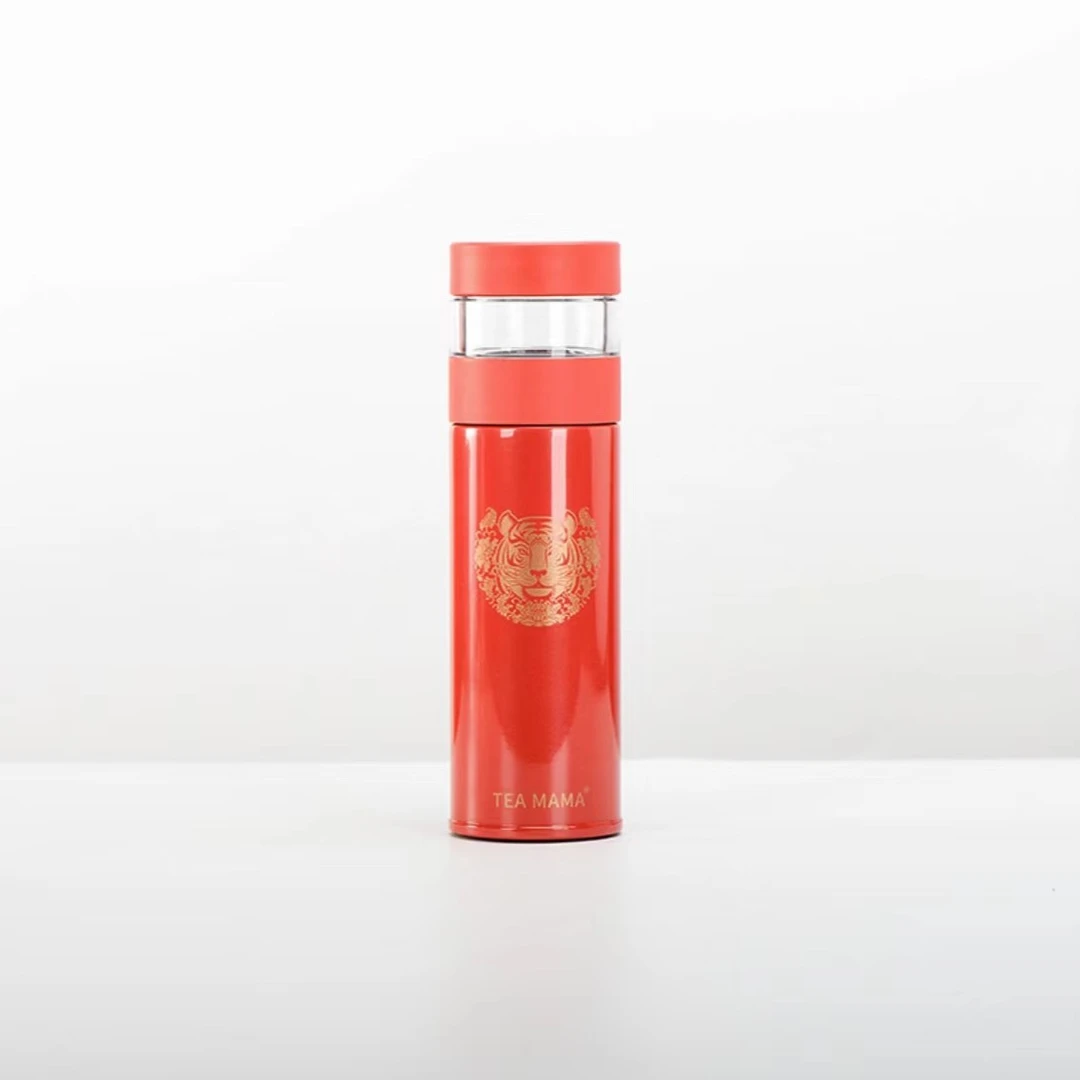 澜沧工坊液晶屏温控显示保温杯家用双层真空智能茶水杯精致陶瓷