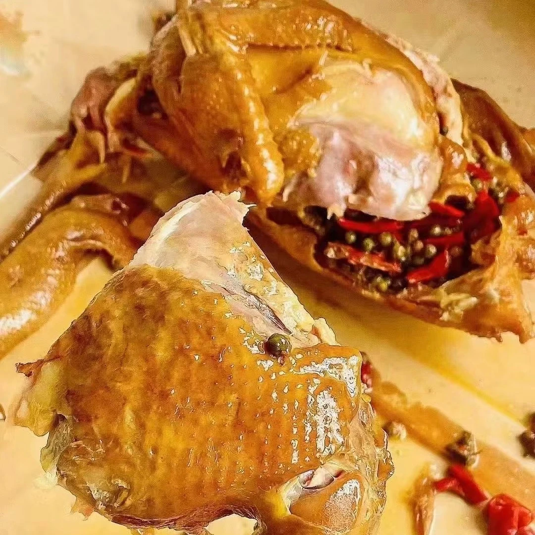 俏皮卤 麻椒鸡整只手撕椒麻鸡冷吃开袋即食熟食卤味鲜香麻辣900g