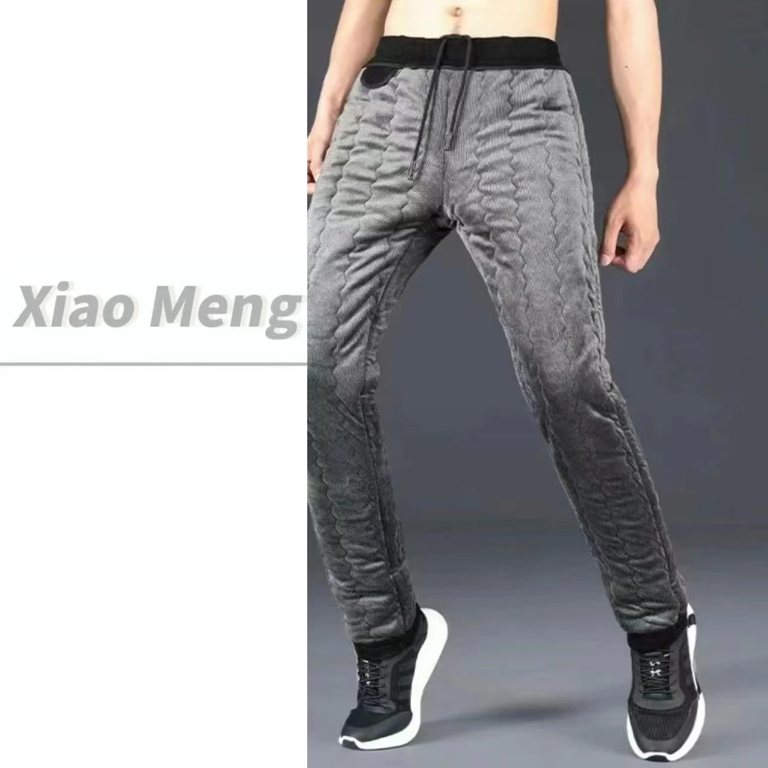 LJY冬季男士加绒加厚保暖休闲裤（1211）