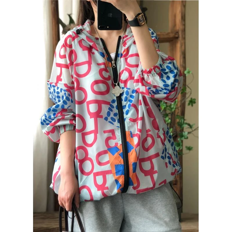 【程程家】印花女士防晒外套