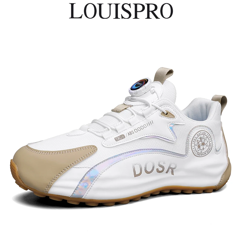 【LOUISPRO品牌】2023夏季网面轻奢包底鞋休闲内增高潮鞋透气百搭