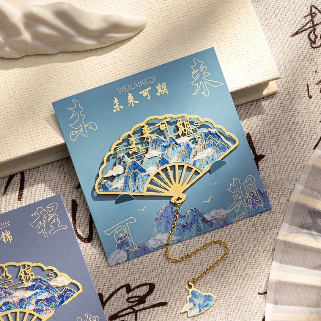 古典油画书签故宫文创精美送老师同学礼物精致学生艺术纪念品书签