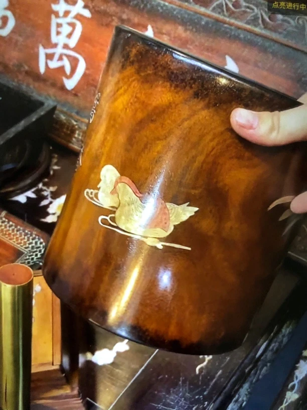 木艺笔筒木艺笔筒