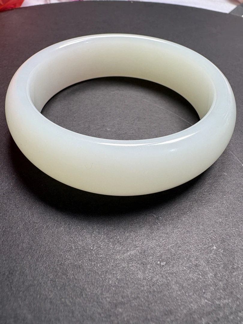 和田玉白玉手镯精品