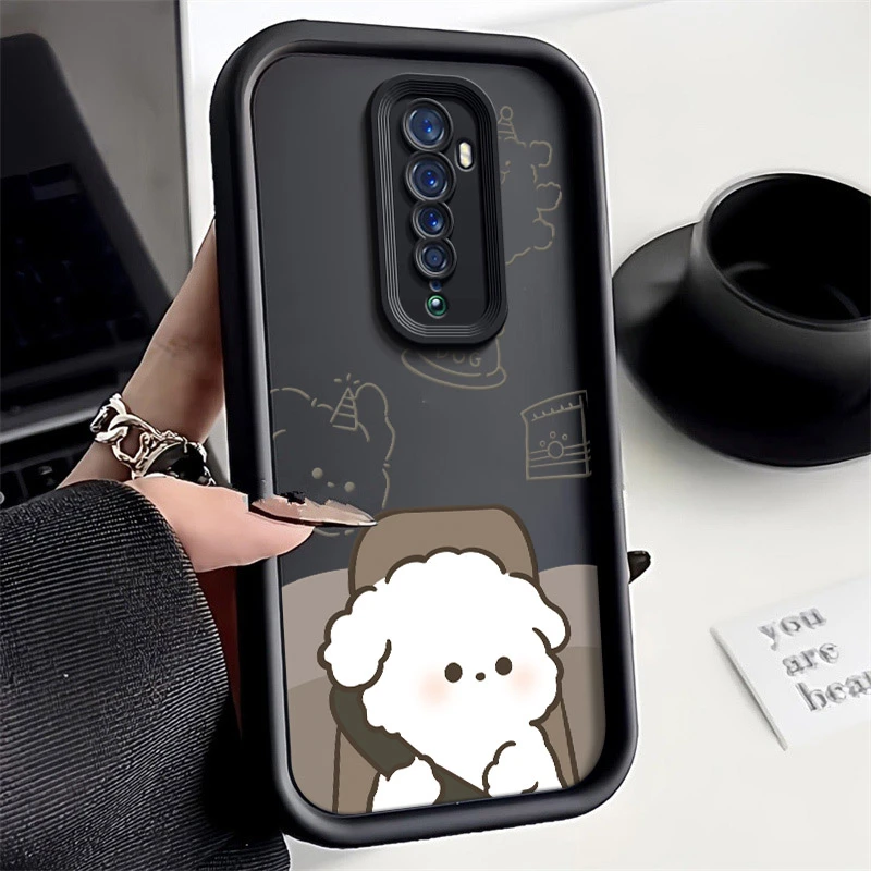 适用OPPOReno2手机壳renoz全包硅胶新款防摔简约软壳ins风个性潮