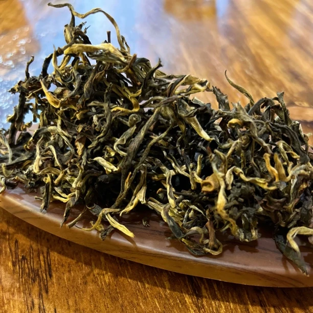 云南西双版纳茶农自制大叶种晒青红茶散茶100g（香甜型）传统工艺