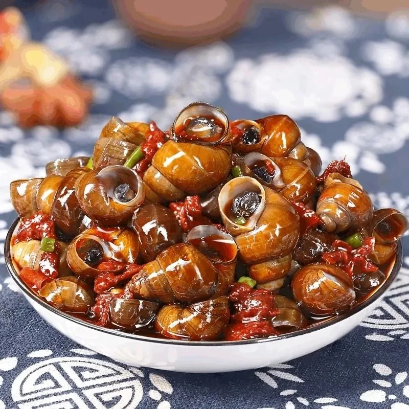 银城湘味小包装爆炒香辣田螺开袋即食零食麻辣嗦螺儿时熟食大袋