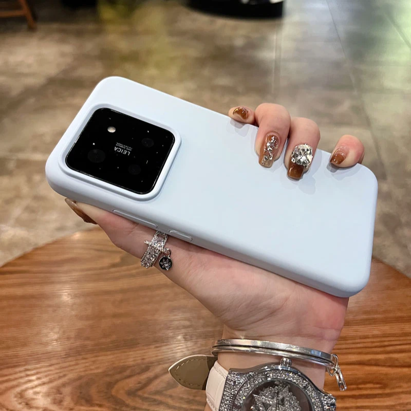 小米14pro液态硅胶手机壳小米14全包保护壳红米K70pro超薄防摔壳