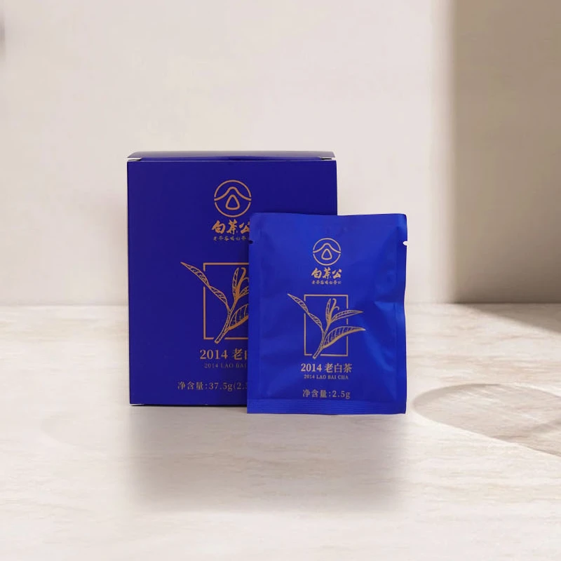 白茶公2014年老白茶寿眉便携装37.5g