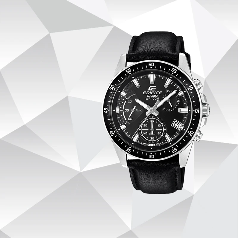 Casio/卡西欧经典商务休闲三眼表盘百搭潮流男款石英腕表EFV-540