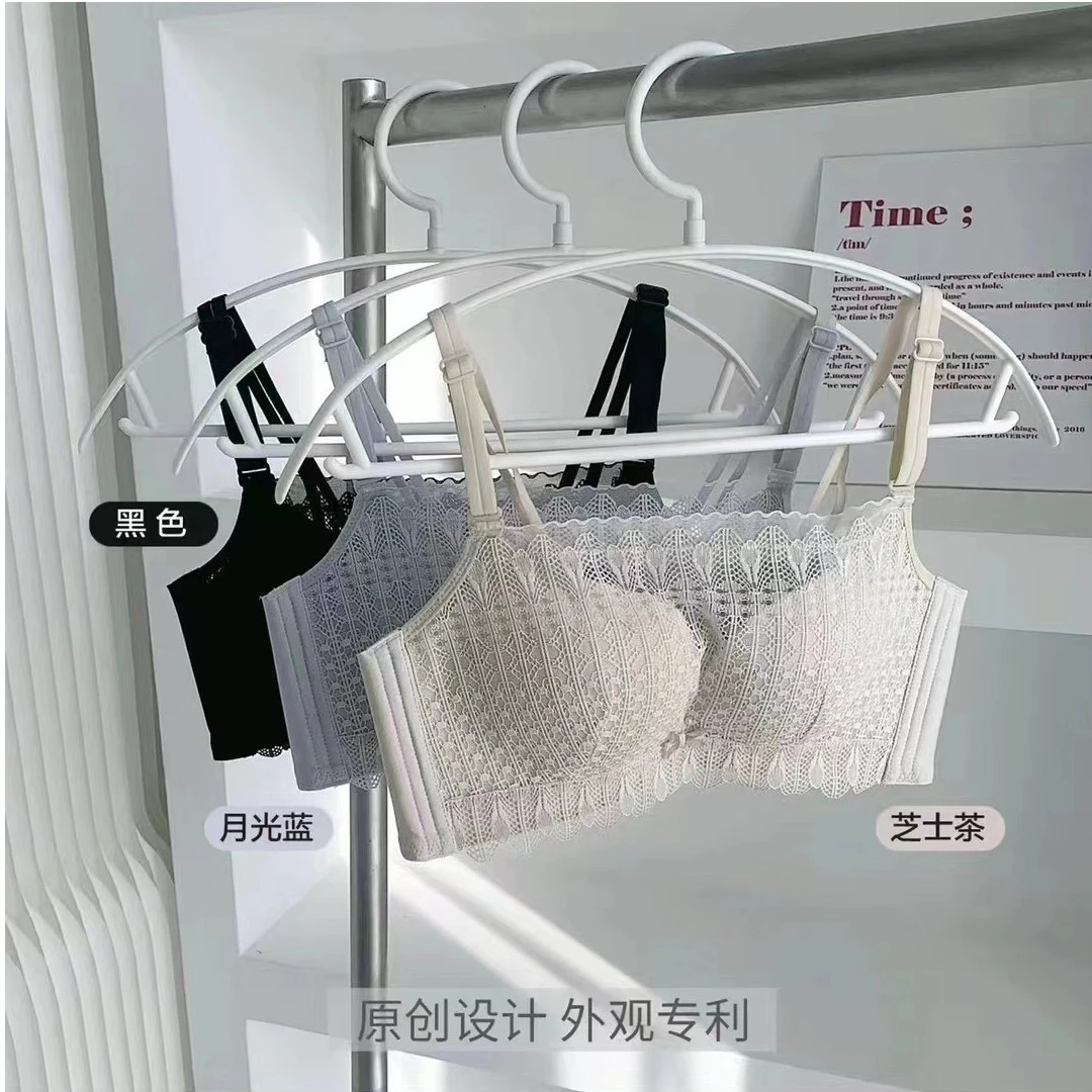 女士背心小胸薄款无钢圈蕾丝背心舒适聚拢少女内衣性感透气无痕