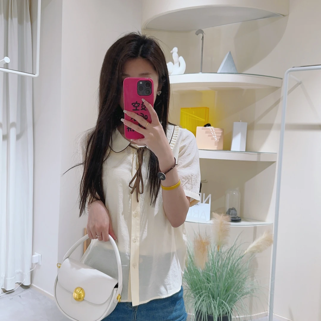 Lagogo/拉谷谷LAGOGO拉谷谷专柜新款设计师款衬衫时尚LCSS337A15