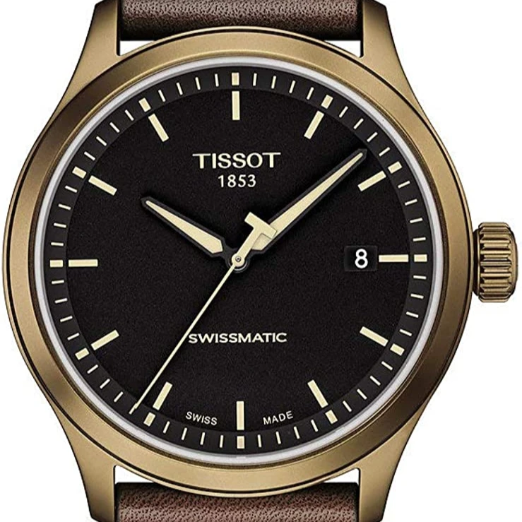 Tissot/天梭运动XL男款43mm机械防水背透手表潮流#T1164073605100