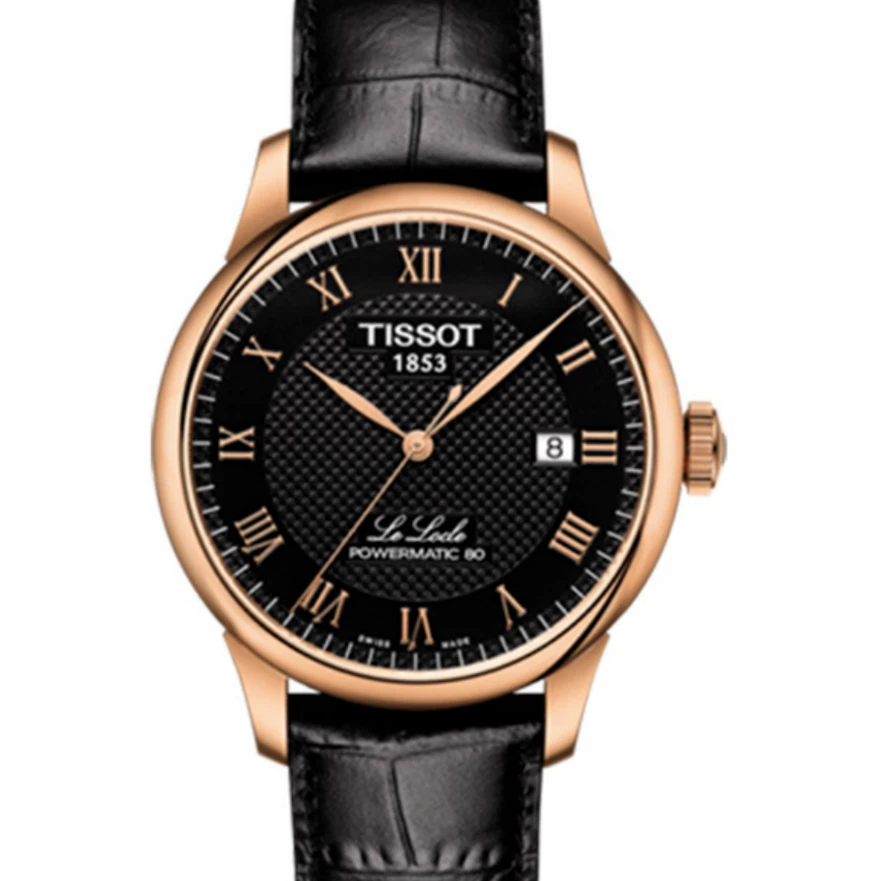 Tissot/天梭力洛克三针全自动机械男士39.3mm腕表#T0064073605300