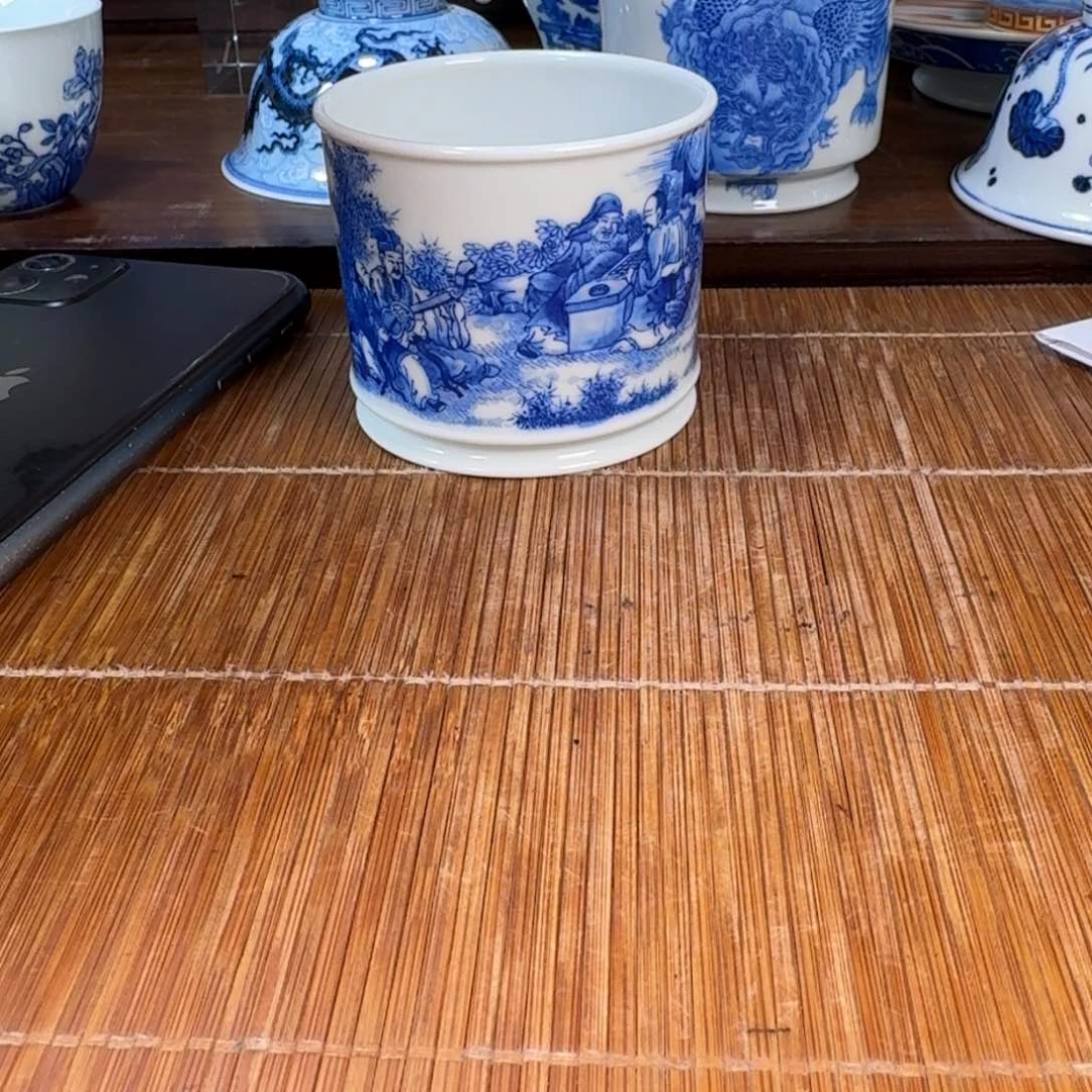 杯贵****）现代景德镇陶瓷手绘茶具