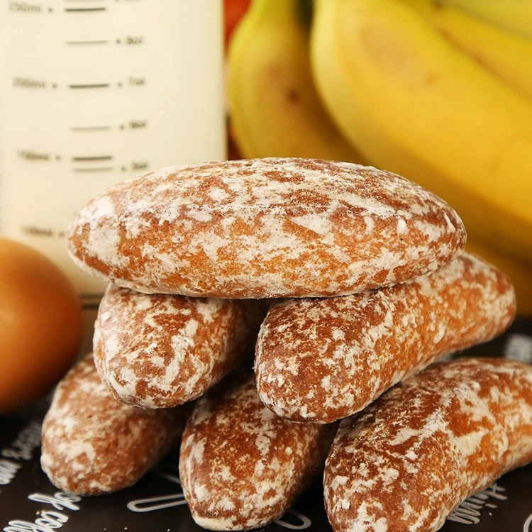 俄罗斯进口香蕉味光头饼500克*2袋