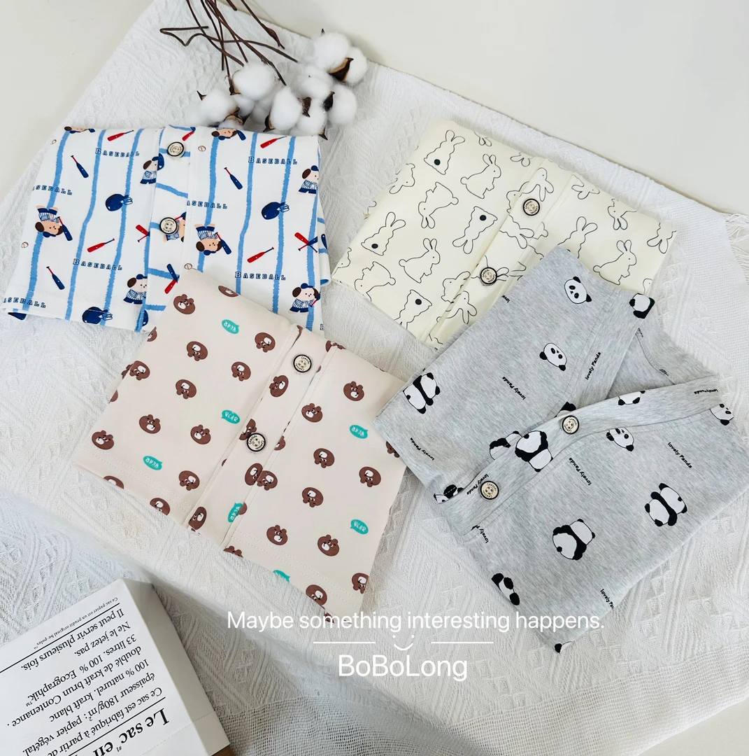 【卜卜龙】春秋儿童25新款纯棉亲子家居服睡衣套装男女童宝宝居家服