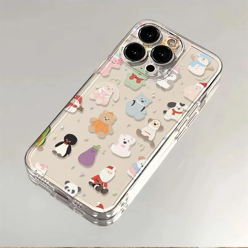 圣诞动物总动员适用苹果小米oppovivo华为iPhone12/13/14/15