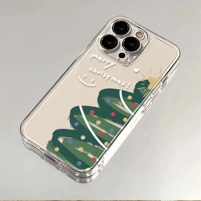 半边圣诞树适用苹果小米oppovivo华为iPhone12/13/14/15