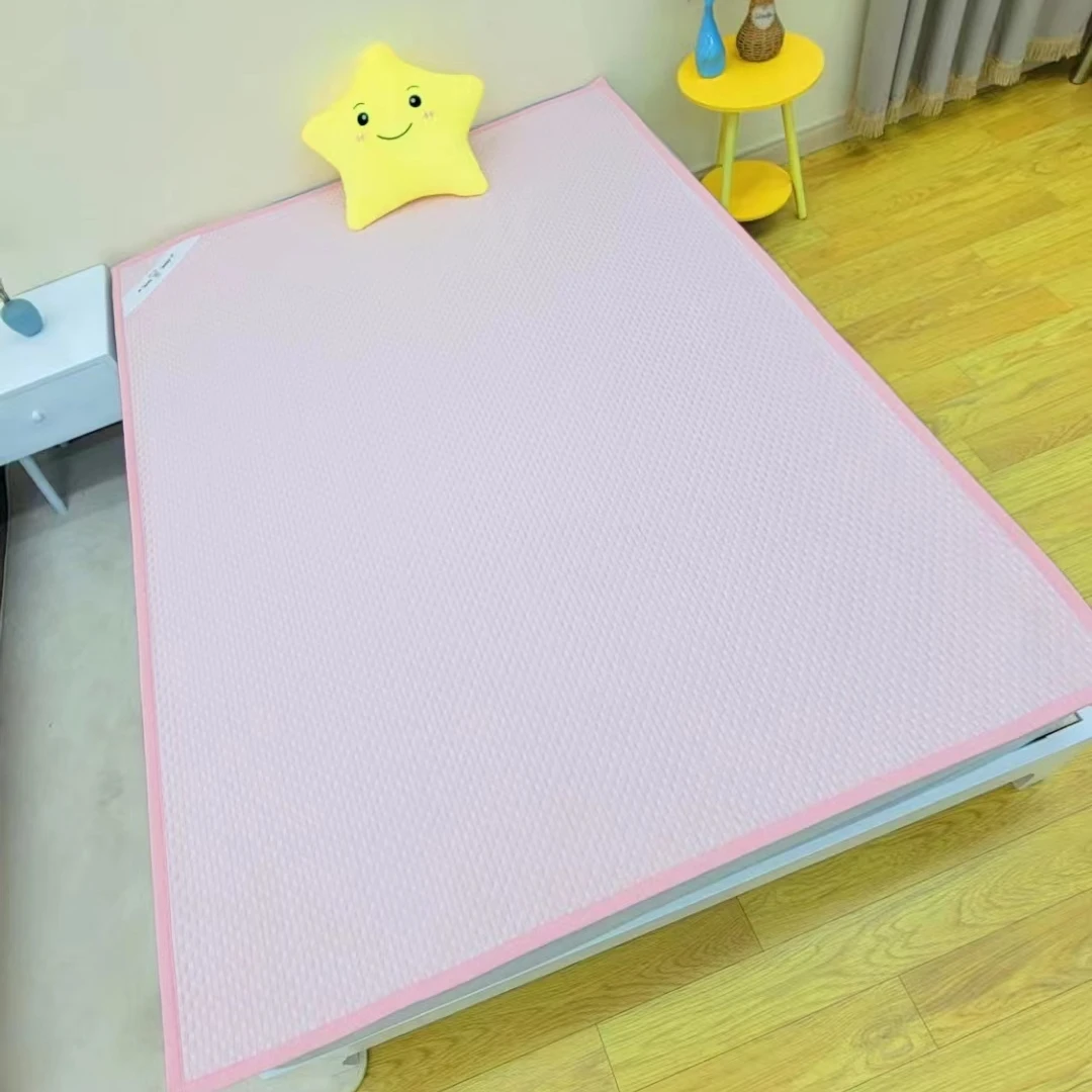 【夏季必备】重磅A类母婴级别冰豆豆凉席，枕垫凉感透气不闷热可机洗