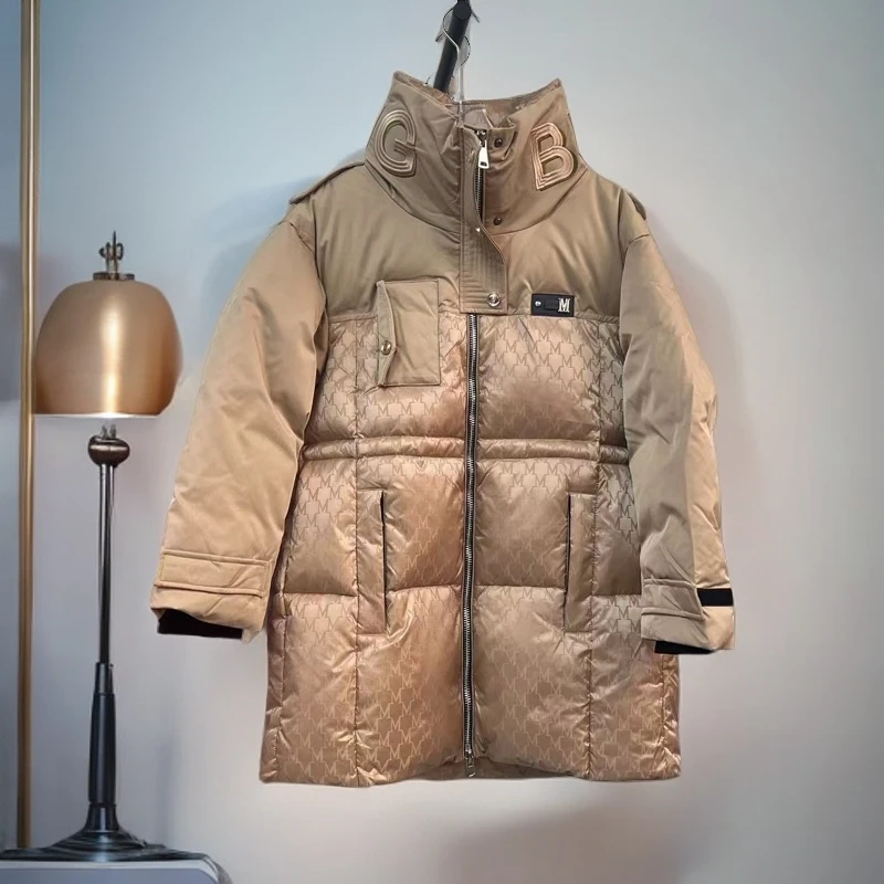 2025潮牌羽绒服LV包同款色系保暖加厚休闲时尚设计师冬季男女同款