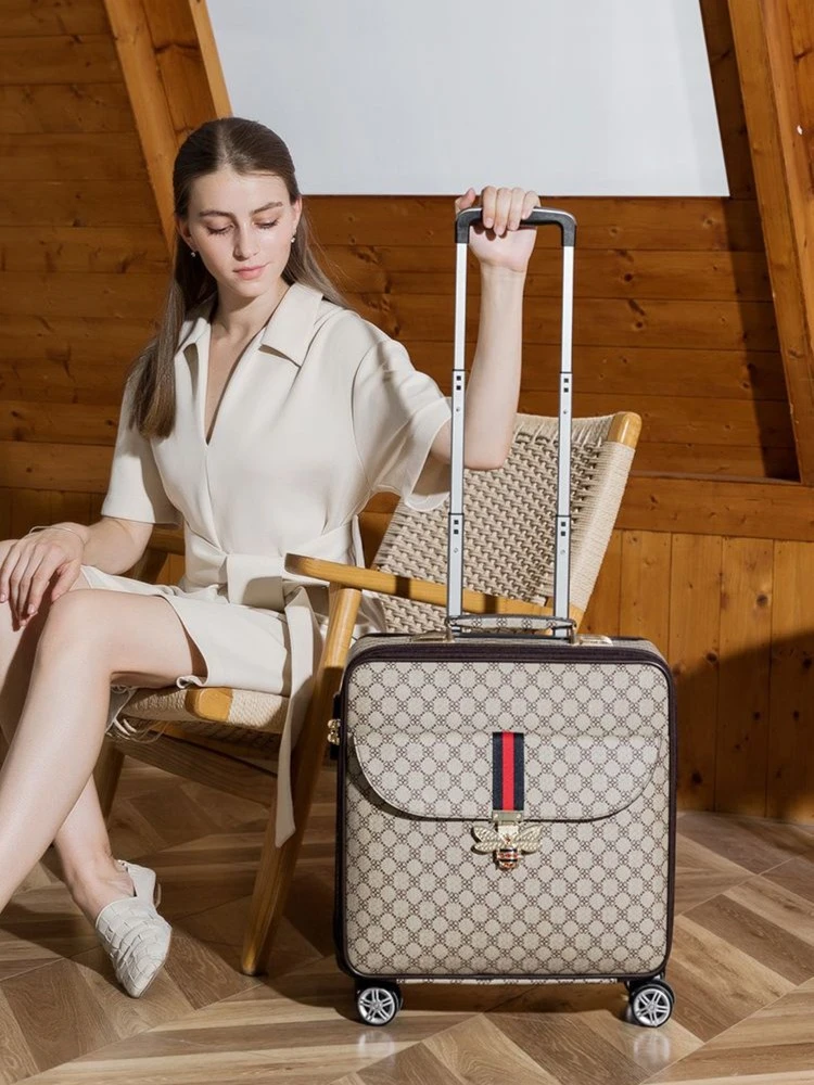 轻奢高颜值高档旅行箱行李箱轻便男网红登机旅行女士专用旅行箱