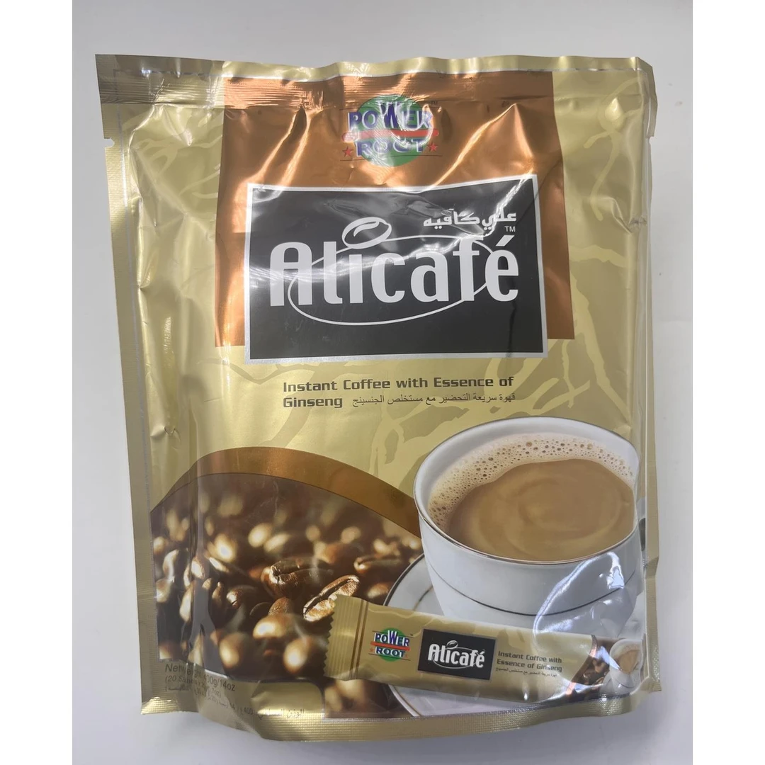 迪拜直邮正品阿里白咖啡alicafe 合啡特力速溶冲饮