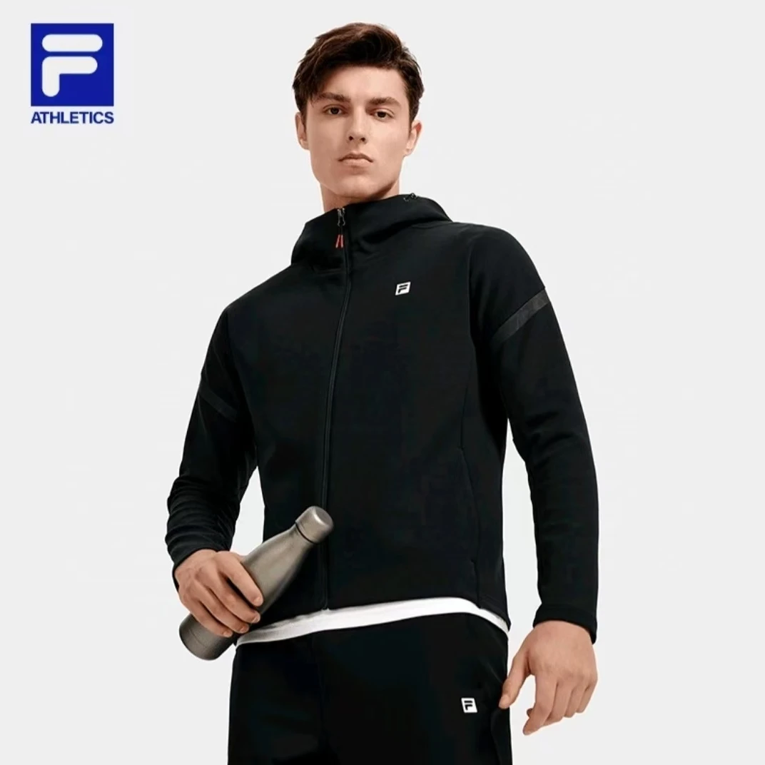 Fila/斐乐男士运动外套【三明治面料】秋季休闲运动上衣A51M421501F