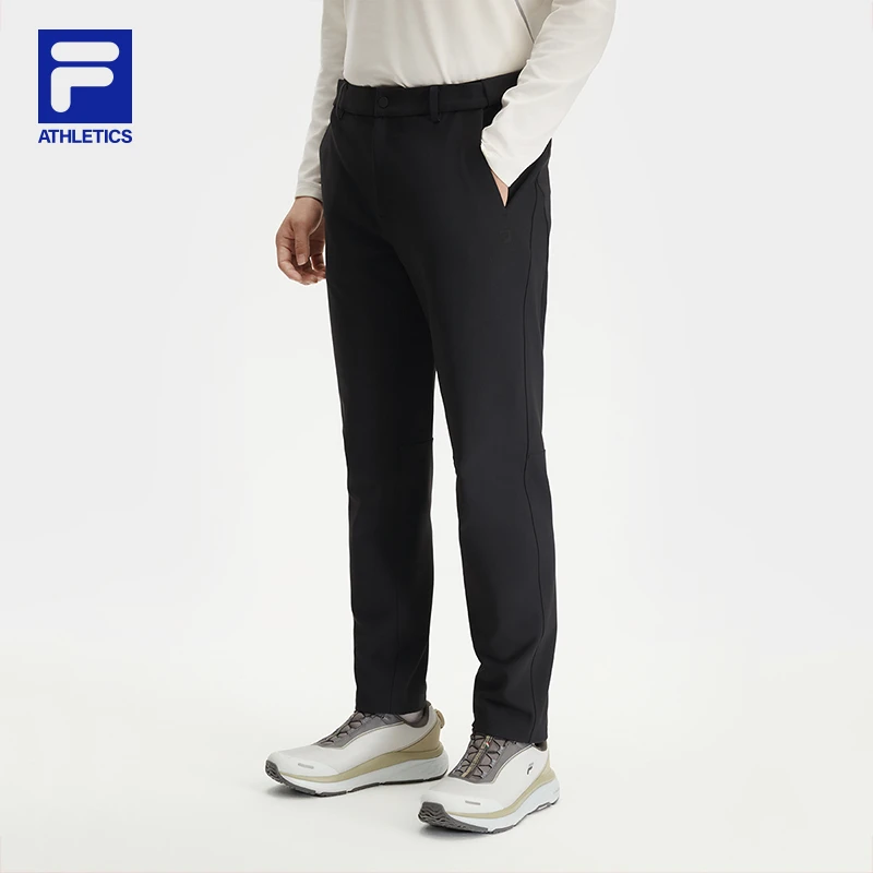 Fila/斐乐直筒长裤商务休闲裤秋冬透气保暖长裤百搭款A11M441608F