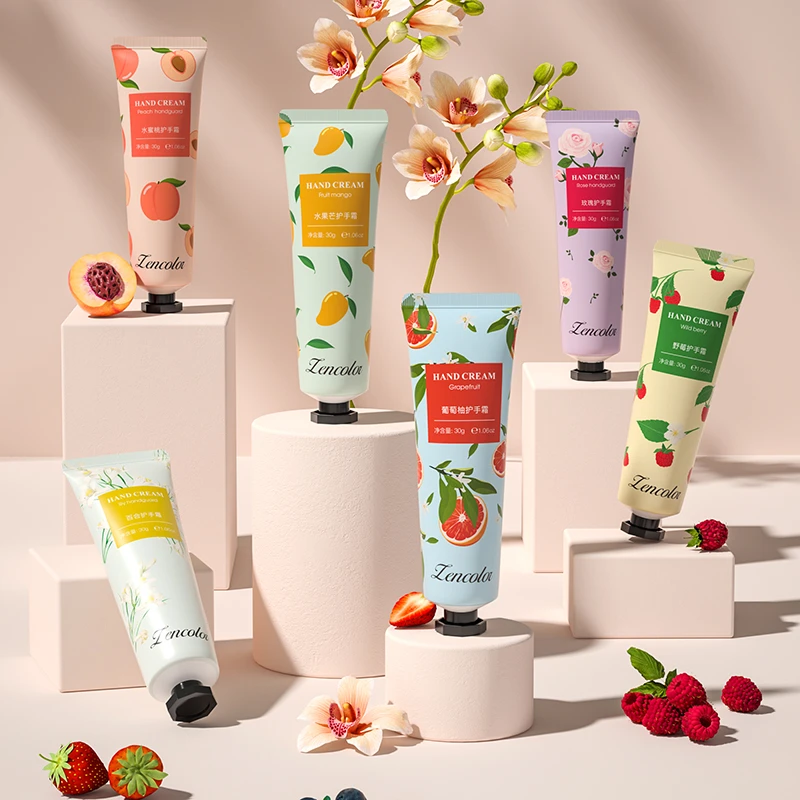 【5支装】yw护手霜花果香保湿滋润嫩肤防干裂男女四