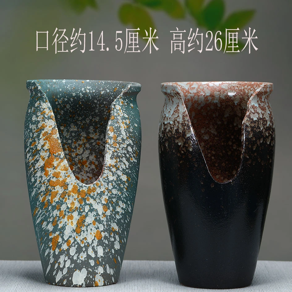 特价有孔多肉花盆粗陶多肉植物法师紫砂兰花陶瓷大号陶罐法师花盆