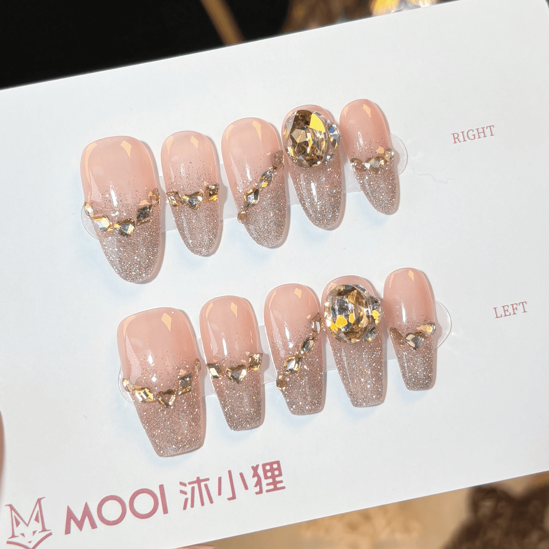 W.【巴黎往事】纯手工穿戴甲