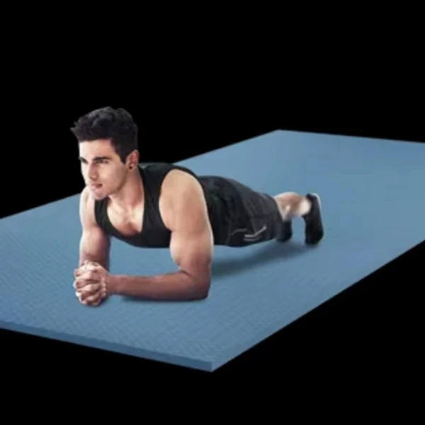 BSTY/佰思特体育瑜伽垫防滑隔音减震加宽加厚垫跳操舞蹈双人垫