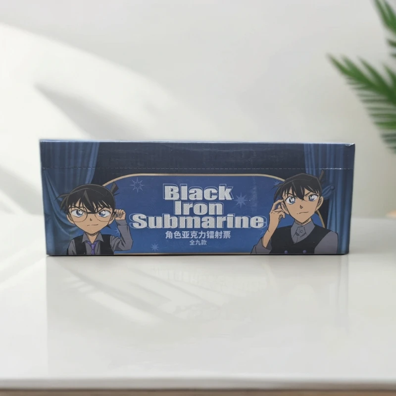 名侦探柯南 动漫角色亚克力镭射票盲盒产品 直播代拆