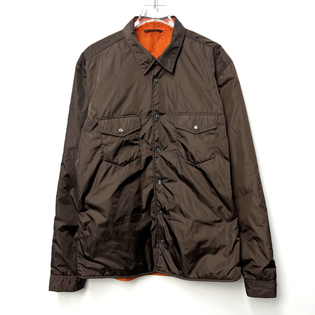 98新 Gucci/古驰 双面穿薄款棉服夹克外套 52码/5072  /男款秋冬/