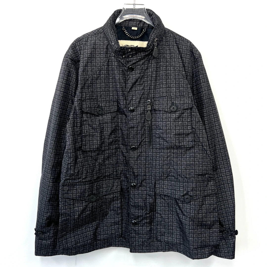 99新 BURBERRY/博柏利 巴宝莉猎装夹克外套 52码/0948/带帽     /