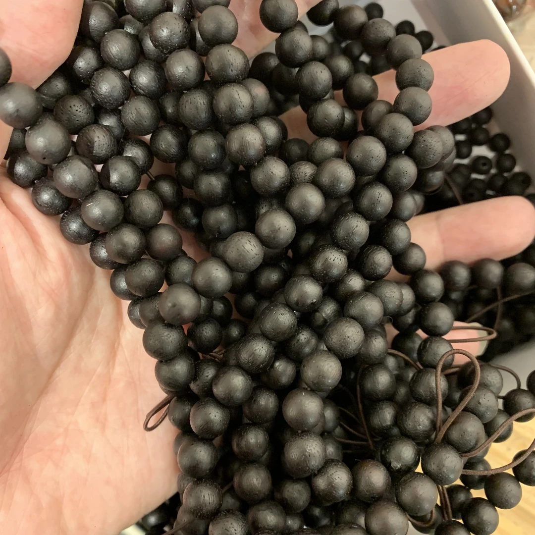 散珠降真香08mm黑油料散珠花香蜜香椰奶香