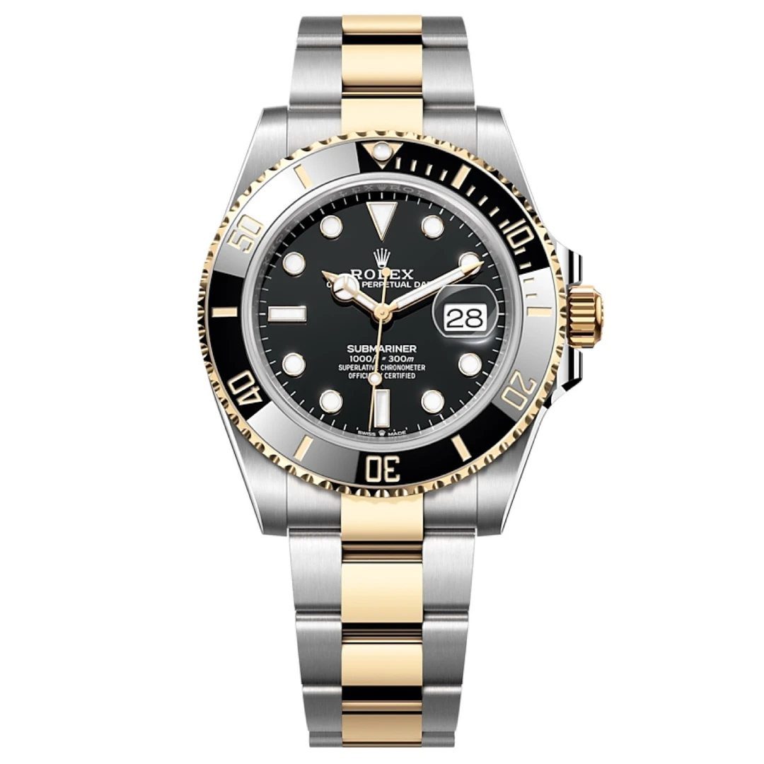 95新 Rolex/劳力士 名表专场/劳力士126613潜航者间金黑/21年